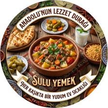 Mayeka Ev Yemekleri Sulu Yemek Temalı Lokantalar Sulu Yemekçiler Restoran Için Ahşap Duvar Kapı Dekoratif