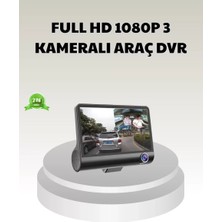 Midas Toptan Home Araç Dvr Kamerası 3’lü 170° Geniş Açılı Full Hd ve Park Destekli