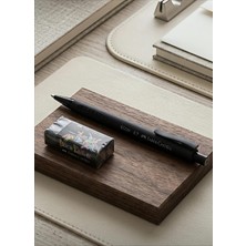 Faber Castell Econ 0.7 Siyah Uçlu Kalem + Black Edition Silgi