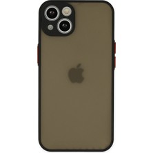 Freedom Storee Apple Iphone 14 Kılıf Montreal Silikon Kapak - Siyah