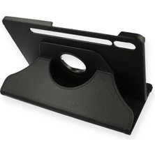 Freedom Storee Samsung Galaxy T860 Tab S6 10.5 Kılıf 360 Tablet Deri Kılıf - Siyah