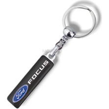 MOZOKO Yüksek Kaliteli Ford Focus Logolu Damla Baskılı Şık Hediyelik Araç Anahtarlığı