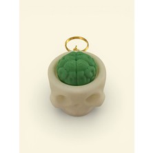 Nozzle Works Kuru Kafa Brain Pop Stres Oyuncağı Anahtarlık
