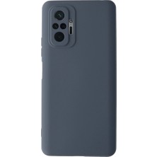 Freedom Storee Xiaomi Redmi Note 10 Pro Kılıf Nano Içi Kadife Silikon - Gri
