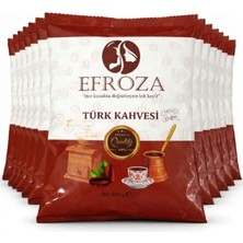 Efroza 100GR'LIK Taze Çekim 20'li Türk Kahvesi %100 Arabica