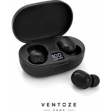 Ventoze Kablosuz Bluetooth Kulaklık Dokunmatik Kontrol Type-C Hızlı Şarj Ergonomik Tasarım Universal Siyah Tek Ebat Var Tamir Edilebilir, Satıcı ile Iletişime Geçiniz. Var Var