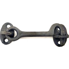 Freedom Storee Antika Tarz Dekoratif Pirinç  Çengeli - 8,5cm, Oksit