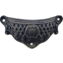 Freedom Storee Antika Tarz Dekoratif Pirinç Anıt Tas Mobilya, Çekmece Kulbu - 48X90 Mm, Oksit