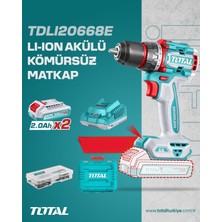 PremiumPort Güçlü Li-Ion Akülü Matkap Çift Akü ve Aksesuar Seti
