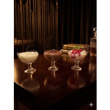 Rayan 3`lü Çok Amaçlı Sunumluk Kase-Tatlı Dondurma Çerezlik 180 ml