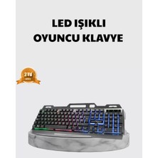 Midas Toptan Home Profesyonel Oyuncu Klavye Mouse Seti – Rgb Işıklı, Türkçe Q, Dpı Ayarlı, Dayanıklı Gövde