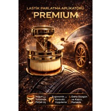 Lastik Parlatma Fırçası, Lastik Aplikatörü Hazneli