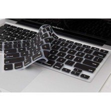 Apple Macbook 15' Pro 2017 A1707 Uyumlu Zore Klavye Koruyucu Silikon Ped