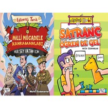 Eğlenceli Bilgi Yayınları Milli Mücadele Kahramanları - Her Şey Vatan Için ve Satranç Öğren De Gel (Metin Özdamarlar)