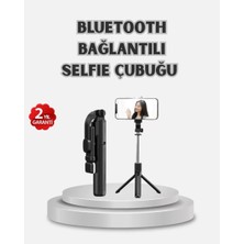Midas Toptan Home Kablosuz Bluetooth Selfie Çubuğu – 360° Dönebilir Başlık, Taşınabilir ve Şık Tasarım