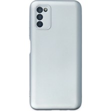 Freedom Storee Samsung Galaxy A03S Kılıf Nano Içi Kadife Silikon - Sky Blue