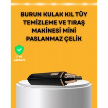 Gültekin USB Şarjlı Sessiz Burun ve Kulak Kılı Temizleme Cihazı