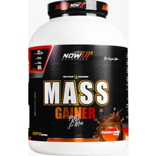 Nowup Nutrition Mass Gainer 4020g - Çikolata & Vanilya Aromalı - Kas Gelişimi & Kilo Artışı