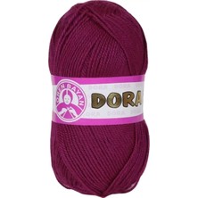 Royaleks Group 1 Adet Dora El Örgü Ipi Yünü 100 gr 103 Mürdüm