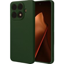 Freedom Storee Xiaomi Mi 15T Pro Nano Içi Kadife Silikon - Koyu Yeşil