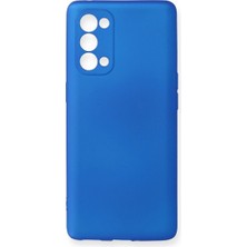 Freedom Storee Oppo Reno 5 Pro Kılıf First Silikon - Mavi