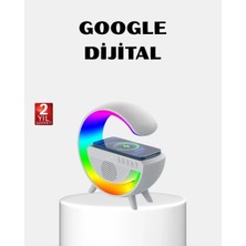 Midas Toptan Home Rgb Işıklı Kablosuz Şarjlı Hoparlör – Fm Radyolu Akıllı Gece Lambası