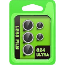 Freedom Storee Samsung Galaxy S24 Ultra Raze Metal Kamera Lens - Gümüş