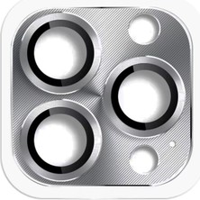 Freedom Storee Apple Iphone 16 Pro Max Pers Alüminyum Kamera Lens - Gri