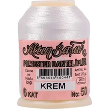 Just Cheap Store Altınbaşak Oya ve Dantel Ipi 20 gr - Royaleks - No: Krem