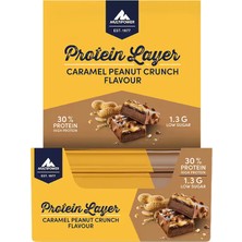 Multipower Layer Protein Bar 18*50 gr - Caramel Peanut Crunch
