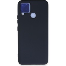 Freedom Storee Realme C15 Kılıf Nano Içi Kadife Silikon - Lacivert