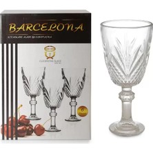 Just Cheap Store Barcelone 6'lı Ayaklı Bardak ROYALEKS-70114