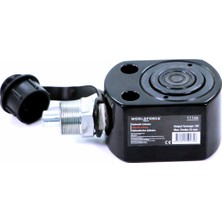 PremiumPort Çift Kademeli Yassı Hidrolik Silindir 10 Ton, 25 mm Strok, Yüksek Performans