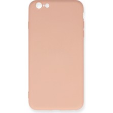 Freedom Storee Apple Iphone 6 Plus Kılıf Nano Içi Kadife Silikon - Pudra