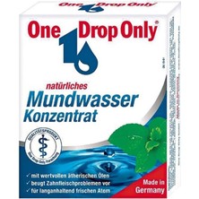 One Drop Only Ağız Gargarası - Konsantre 25 ml Uzun Süreli Taze Nefes ve Ağız Kokularıyla Mücadele