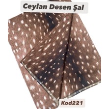 Venossa Ceylan Desen Şal