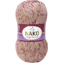 Royaleks Group 1 Adet Vega Tweed Premium Akrilik El Örgü Ipi Yünü No: 31758