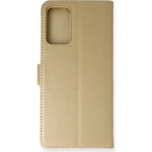 Freedom Storee Samsung Galaxy Note 20 Kılıf Trend S Plus Kapaklı Kılıf - Gold