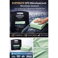 Euphrate Kfz Mikrofasertuch – Cam ve Ayna Için Iz Bırakmayan Mikrofiber Bez 50X60CM