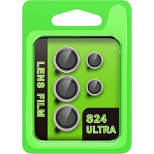 Freedom Storee Samsung Galaxy S24 Ultra Raze Metal Kamera Lens - Gri