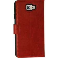 Freedom Storee Samsung Galaxy J7 Prime Kılıf Trend S Plus Kapaklı Kılıf - Kırmızı