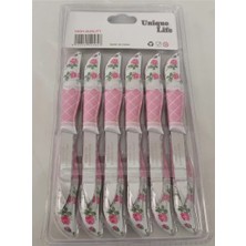 Just Cheap Store Salkım 12'li Perçimli Meyve Bıçağı ROYALEKS-69429