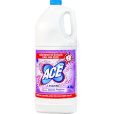 5 Adet Ace Çamaşır Suyu Lavanta 4 Lt