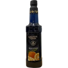 GRANDETERRA Grande Terra Blue Curacao (Turunç) Aromalı Şurup 750 ml