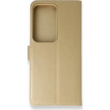 Freedom Storee Samsung Galaxy S20 Ultra Trend S Plus Kapaklı Kılıf - Gold