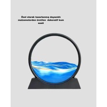 Midas Toptan Home Şeffaf Dekoratif Kum Saati – Dayanıklı Gövde, Minimalist Stil, Masa ve Vitrin Aksesuarı