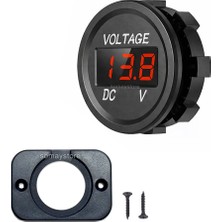 Goldsea Dijital Voltmetre Soketi Plastik Çerçeveli 12-24v