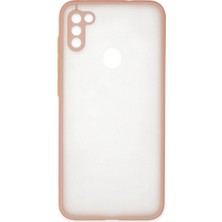 Freedom Storee Samsung Galaxy A11 Kılıf Montreal Silikon Kapak - Pembe