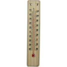 Freedom Storee Ahşap Oda Sıcaklığı Sıcaklık Ölçümü Termometresi Küçük Boy