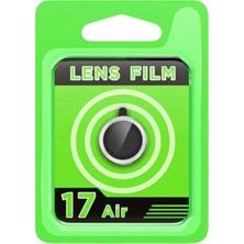 Freedom Storee Apple Iphone 17 Air Raze Metal Kamera Lens - Gümüş